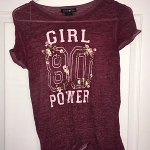 Short sleeve tee shirt